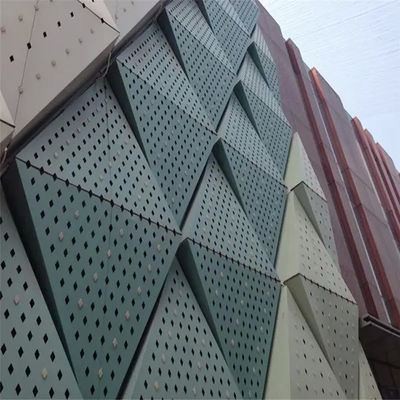 Купить 0Алюминиевая перфорированная панель для фасадов жилых зданий online manufacture
