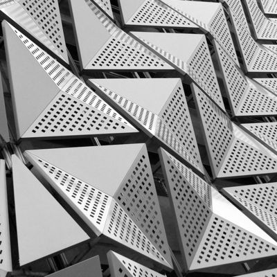 Купить 3D перфорированная алюминиевая плита панель изготовлена и настроена для декорации стен online manufacture