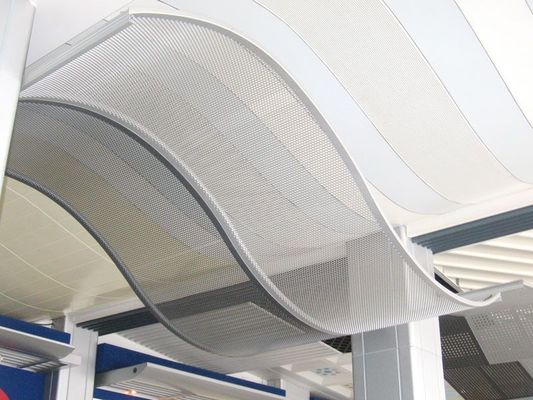 Купить Фабричная цена Алюминиевая гиперболическая твердая панель для внешней фасады здания online manufacture