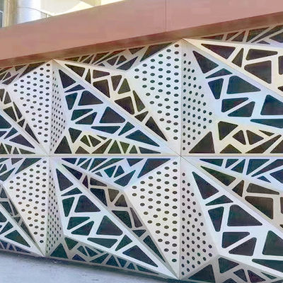 Настраиваемые алюминиевые панели 3D для внутренней или внешней облицовки стен и декорации